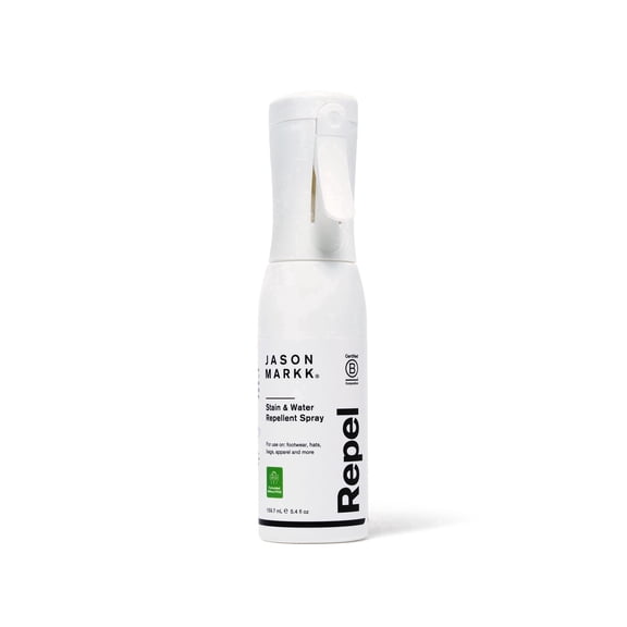 Jason Markk Shoe Protector Repel Spray Water & Stain Repellent, Clear, 5.4 oz, 1 Pack