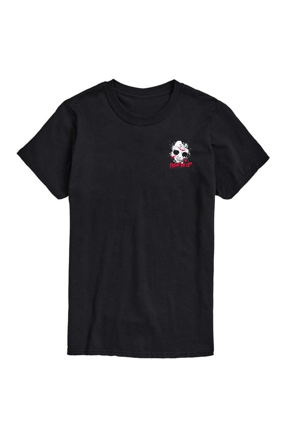 Jason Mask - Men's Short Sleeve Graphic T-Shirt - Friday The 13Th