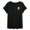 thumbnail image 1 of Jason Mask - Women's Oversized Graphic T-Shirt - Friday The 13Th, 1 of 5