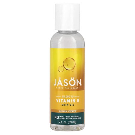 Jason Maximum Strength Vitamin E Skin Oil 45000 IU 2 fl oz Pack of 4
