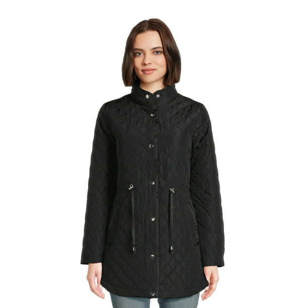 Jason Maxwell Women’s Midweight Pongee Quilted Jacket, Sizes S-XL ...