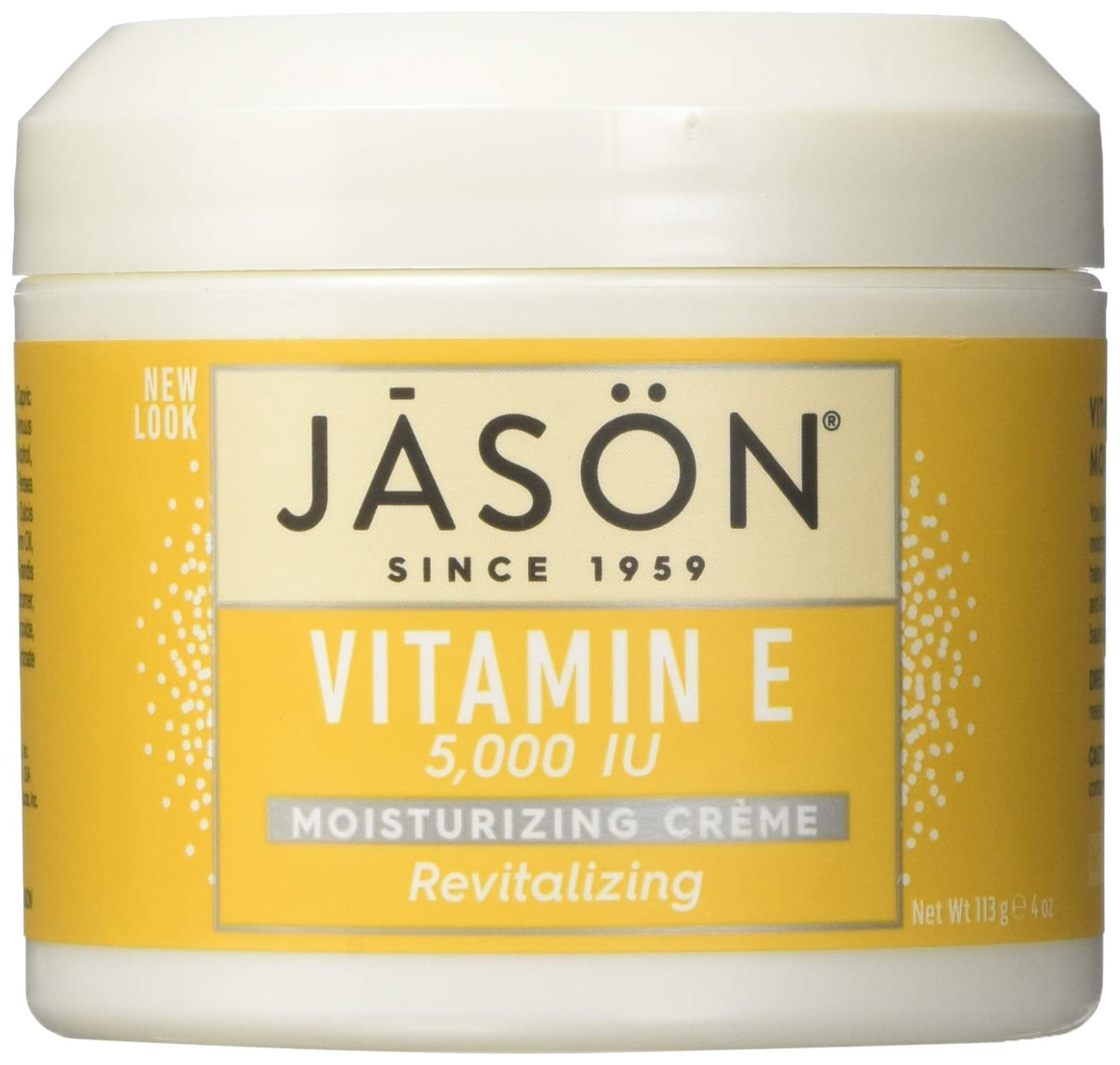 Jason Moisturizing Crème Revitalizing AIF4 Vitamin 4 oz (Pack of 3