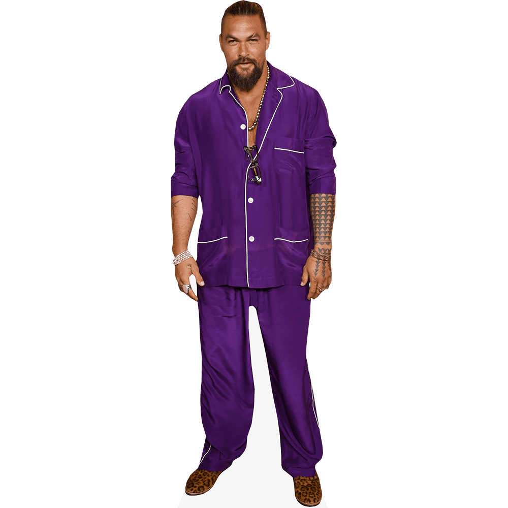 Jason Momoa (Pyjamas) Lifesize Cardboard Cutout Standee