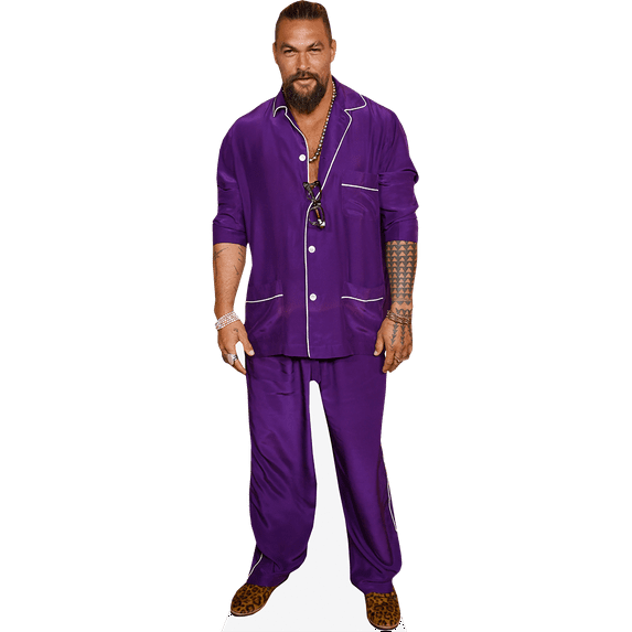 Jason Momoa (Pyjamas) Lifesize Cardboard Cutout Standee