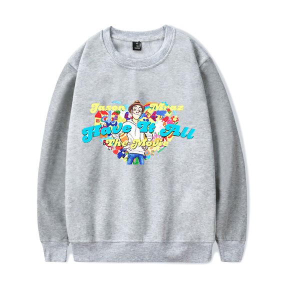 Jason Mraz The Movie Crewneck Sweatshirt Merch Casual Sweatshirt Unisex Clothing