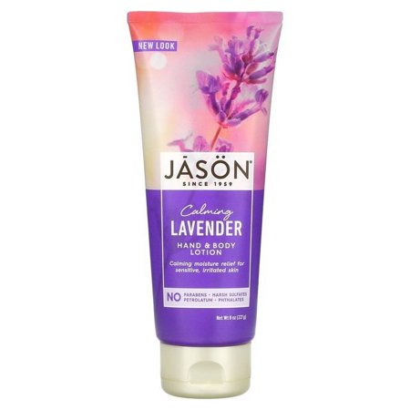Jason Natural, Hand Body Lotion, Calming Lavender, 8 oz 227 g