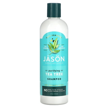Jason Natural Hair Remedies, Purifying Tea Tree Shampoo, 12 fl oz (355 ml)