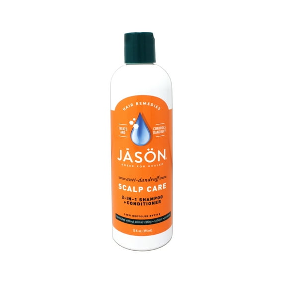 Jason Dandruff Relief Treatment 2-in-1 Shampoo & Conditioner, 12 FL OZ