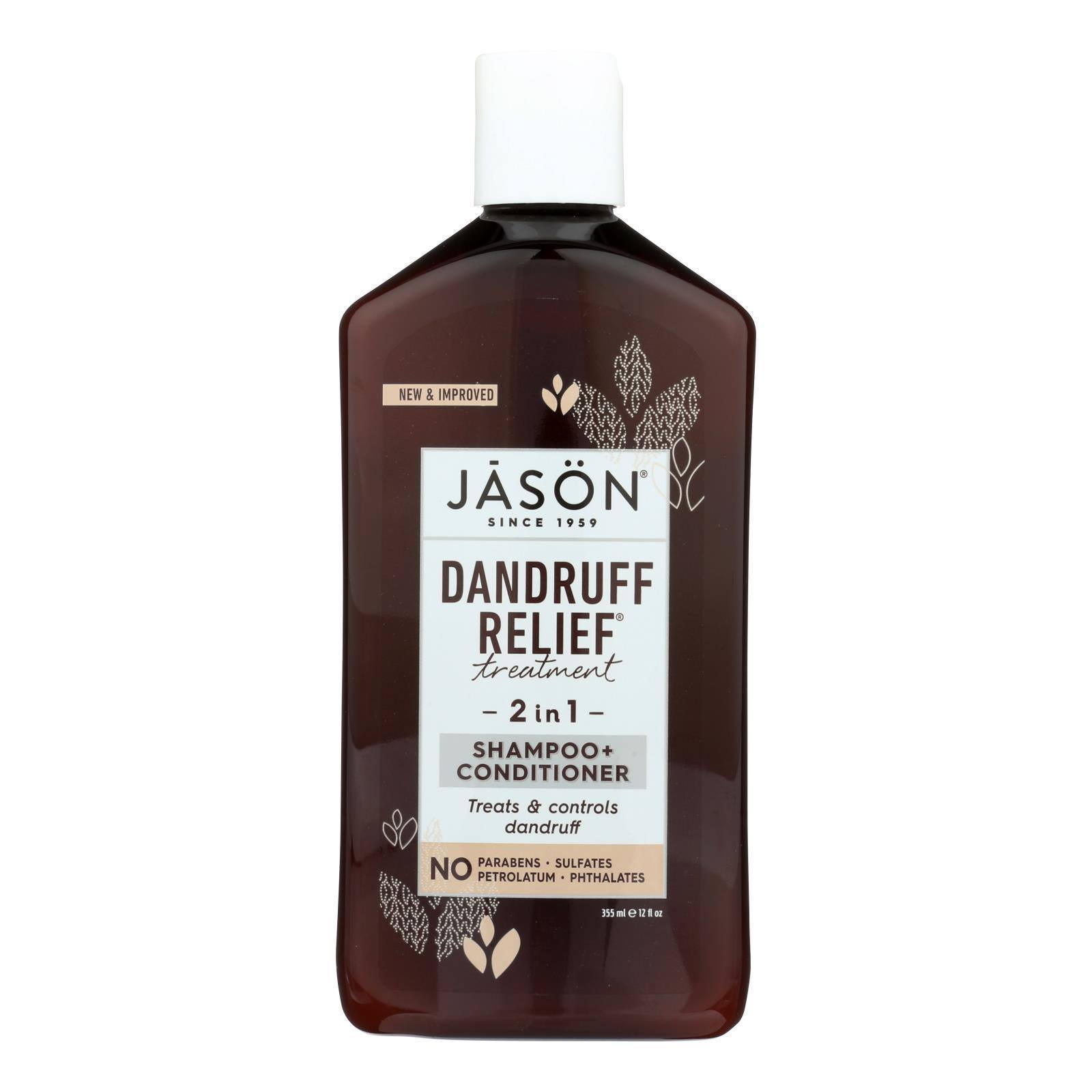 Jason Natural Products Shampoo and Conditioner - Treatment - Dandruff ...