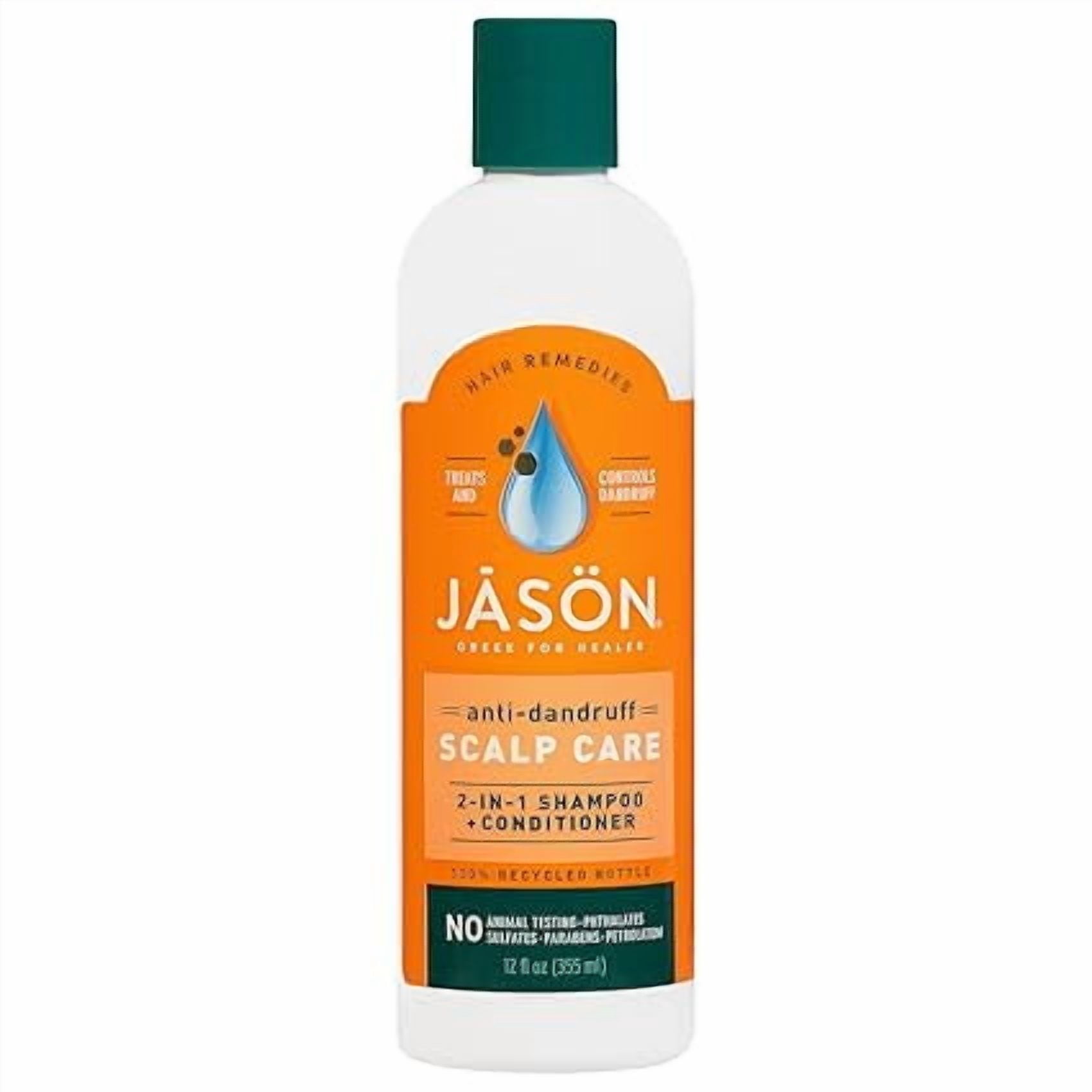 Jason Natural Products Shampoo and Conditioner - Treatment - Dandruff Relief - 12 oz