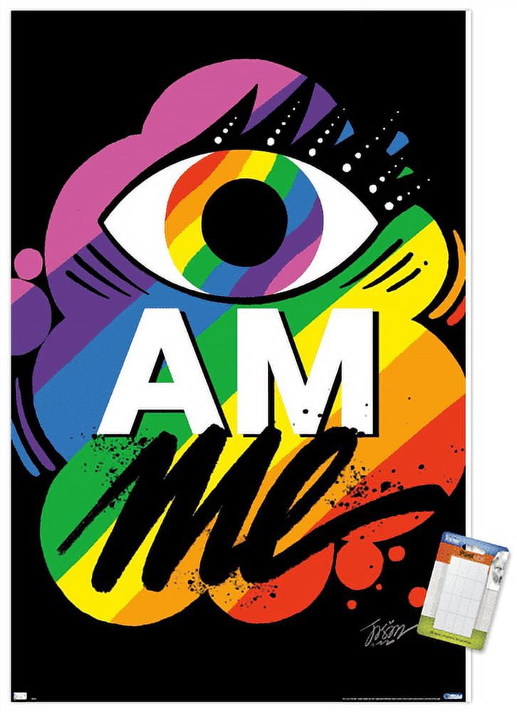 Jason Naylor - Eye Am Me Wall Poster, 14.725" x 22.375"