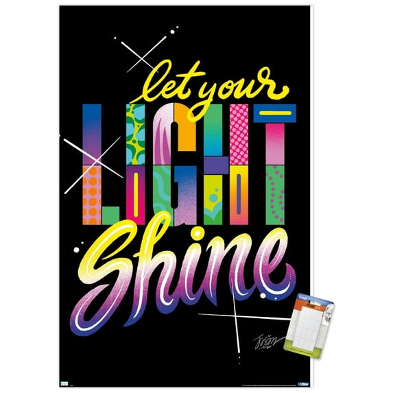 Jason Naylor - Let Your Light Shine Wall Poster, 22.375" x 34"