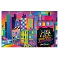 thumbnail image 1 of Jason Naylor - Live Life Colorfully Wall Poster, 14.725" x 22.375", Framed, 1 of 3