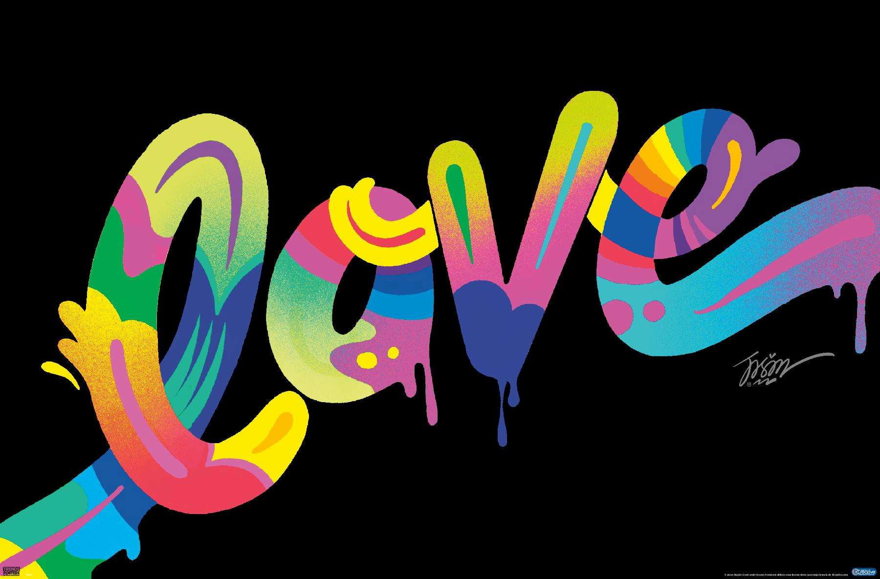 Jason Naylor - Love Wall Poster, 14.725" x 22.375"