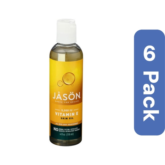 Jason Oil Vitamin E 5000 IU 4 oz (Pack Of 6)