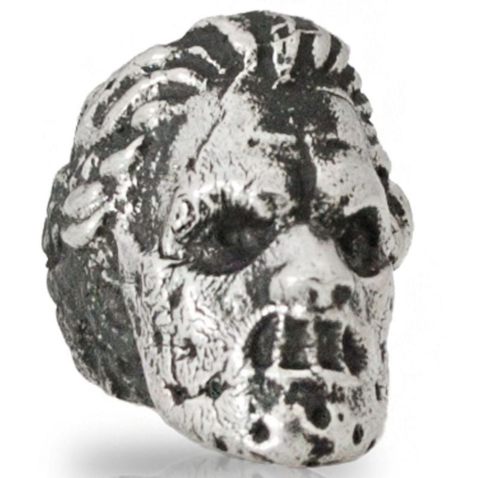 Jason Paracord / Lanyard Bead in Nickel Silver for Jig Pro Shop by Comrade Kogut