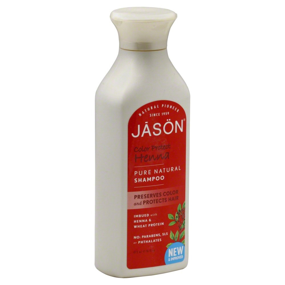 Jason Pure Natural Color Protect Henna Shampoo, 16 Oz - image 1 of 2