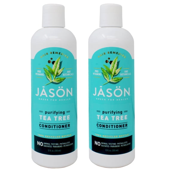 Jason Purifying Tea Tree Conditioner, 12 FL OZ (355 ml) - 2 Pack