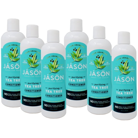 Jason Purifying Tea Tree Conditioner, 12 FL OZ (355 ml) - 6 Pack