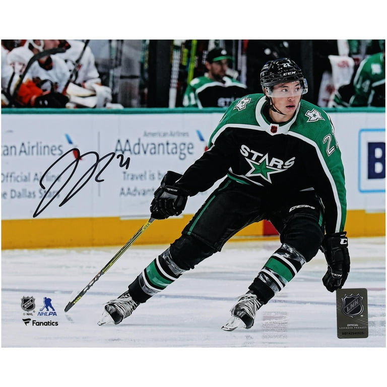 Jason Robertson Dallas Stars Autographed 8 x 10 Reverse Retro Jersey Skating Photograph Fanatics Authentic Certified Walmart