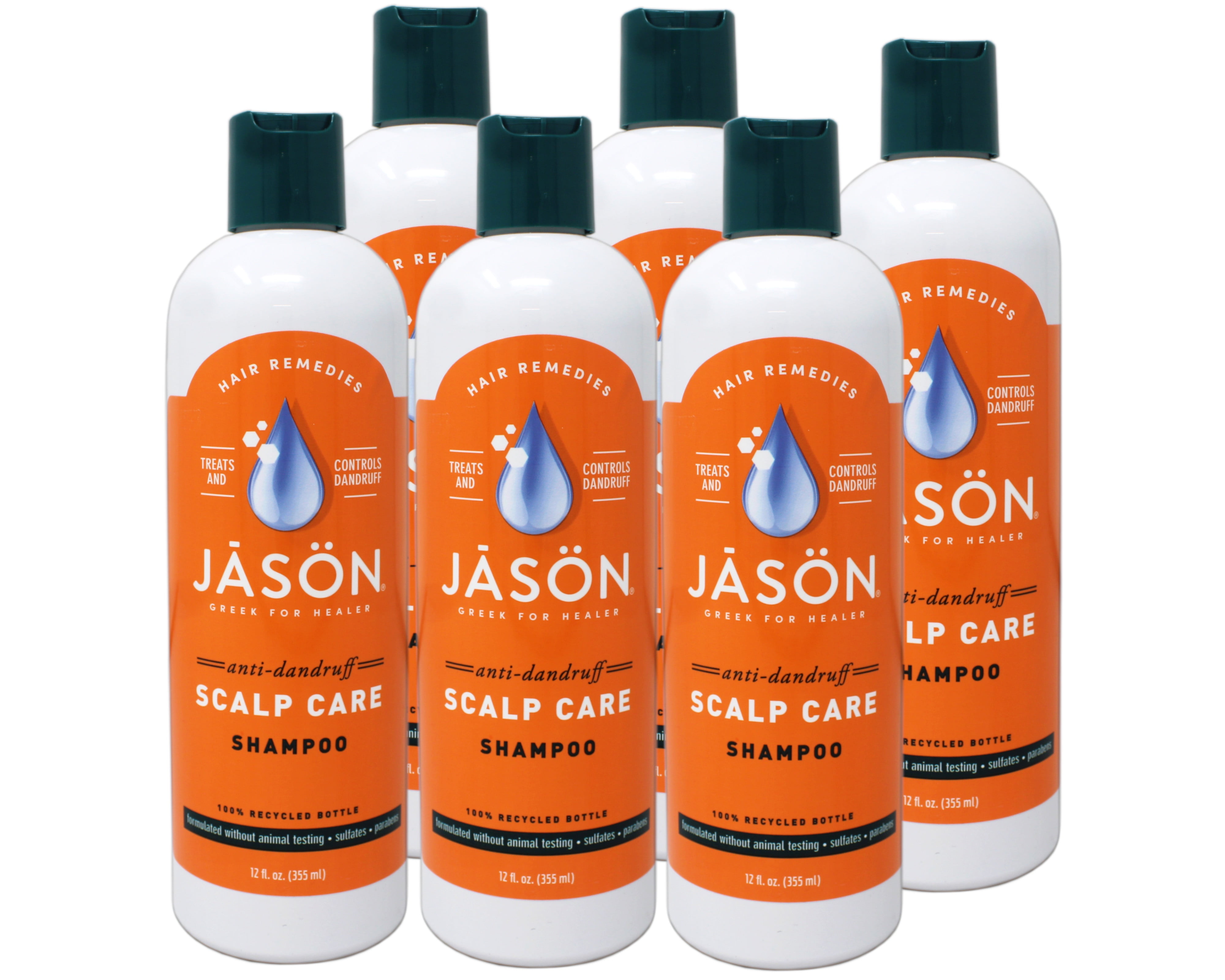 Jason Scalp Care Dandruff Relief Treatment Shampoo, 12 FL OZ - 6 Pack