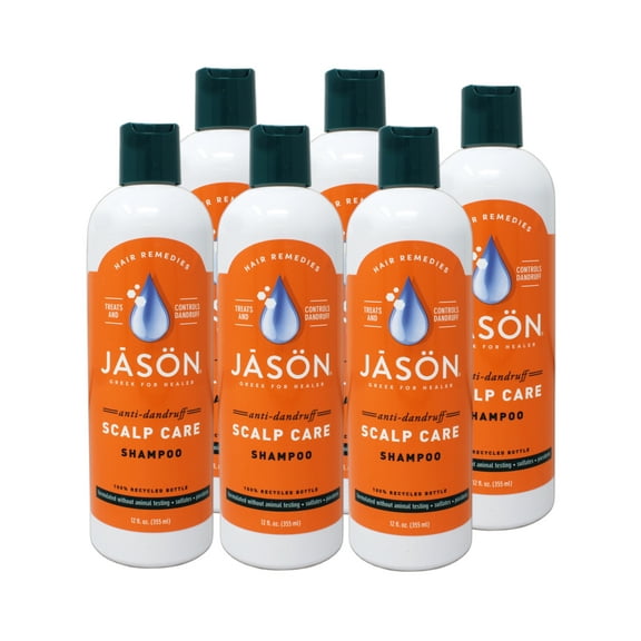 Jason Scalp Care Dandruff Relief Treatment Shampoo, 12 FL OZ - 6 Pack
