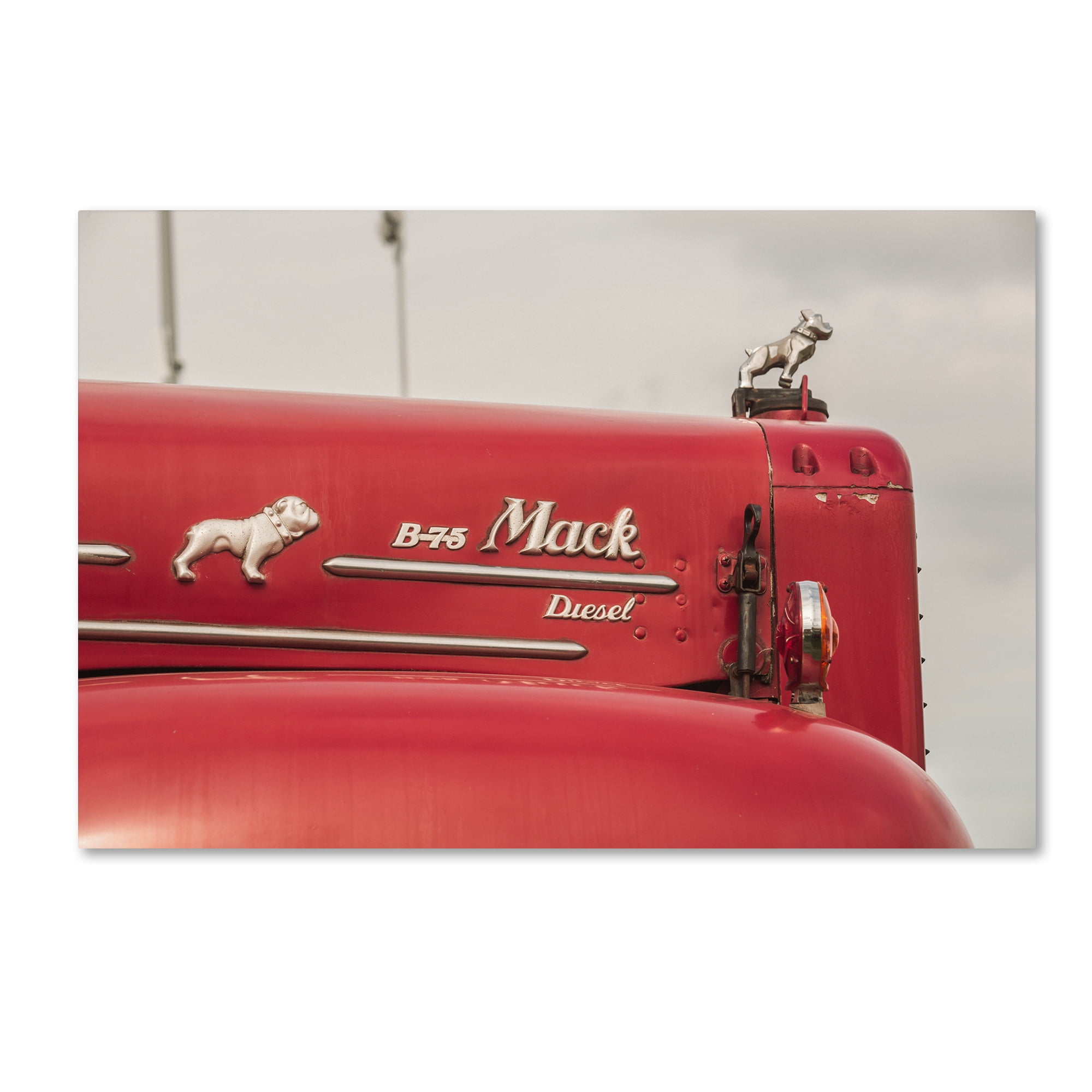 Jason Shaffer 'Mack Truck 2' Canvas Art