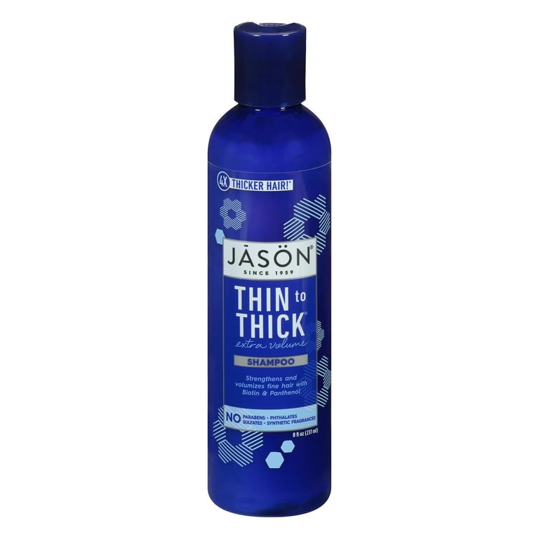 Jason Shampoo Extra Volume Biotin 8 oz Pack Of 3 Walmart