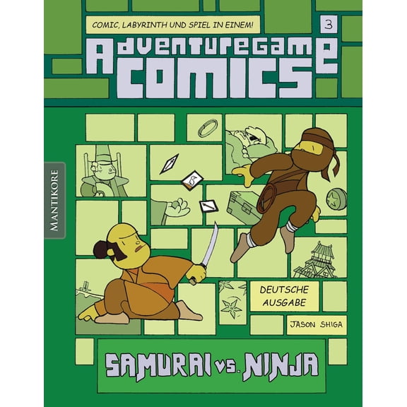 Shiga, J Adventuregame Comics 3: Samurai vs. Ninja (Paperback)