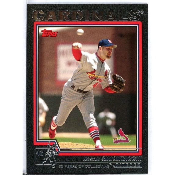 Jason Simontacchi Card 2004 Topps Black #424