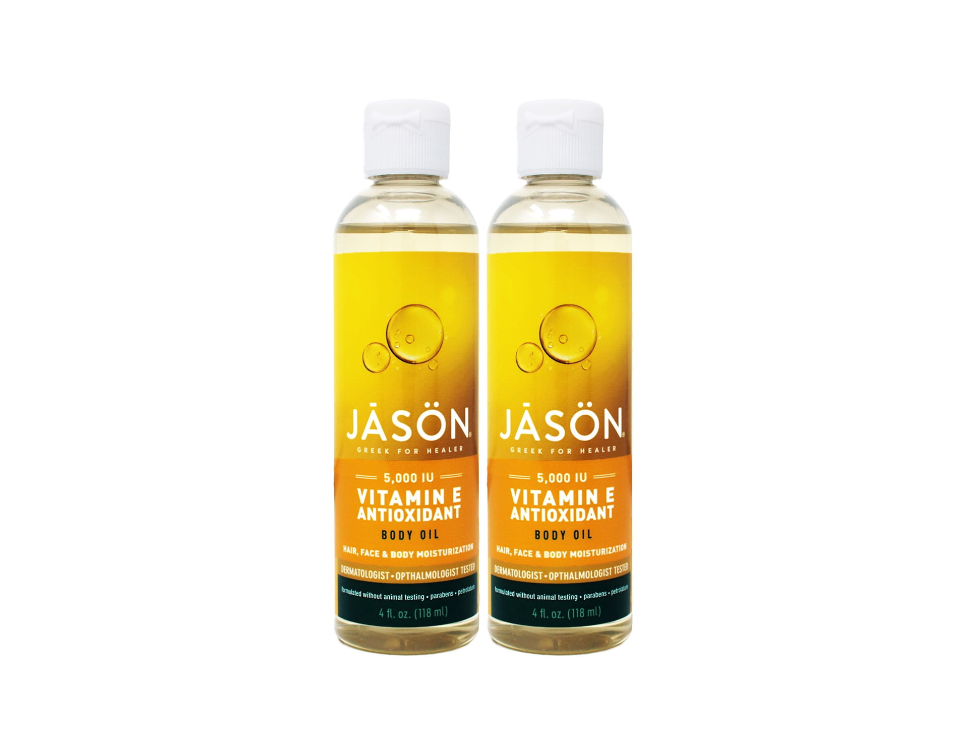 Jason Skin Care Vitamin CM31&nbsp;E Oil 5,000 I.U. 4 fl. oz. Pure & Natural Beauty Oils (a) - 2pc