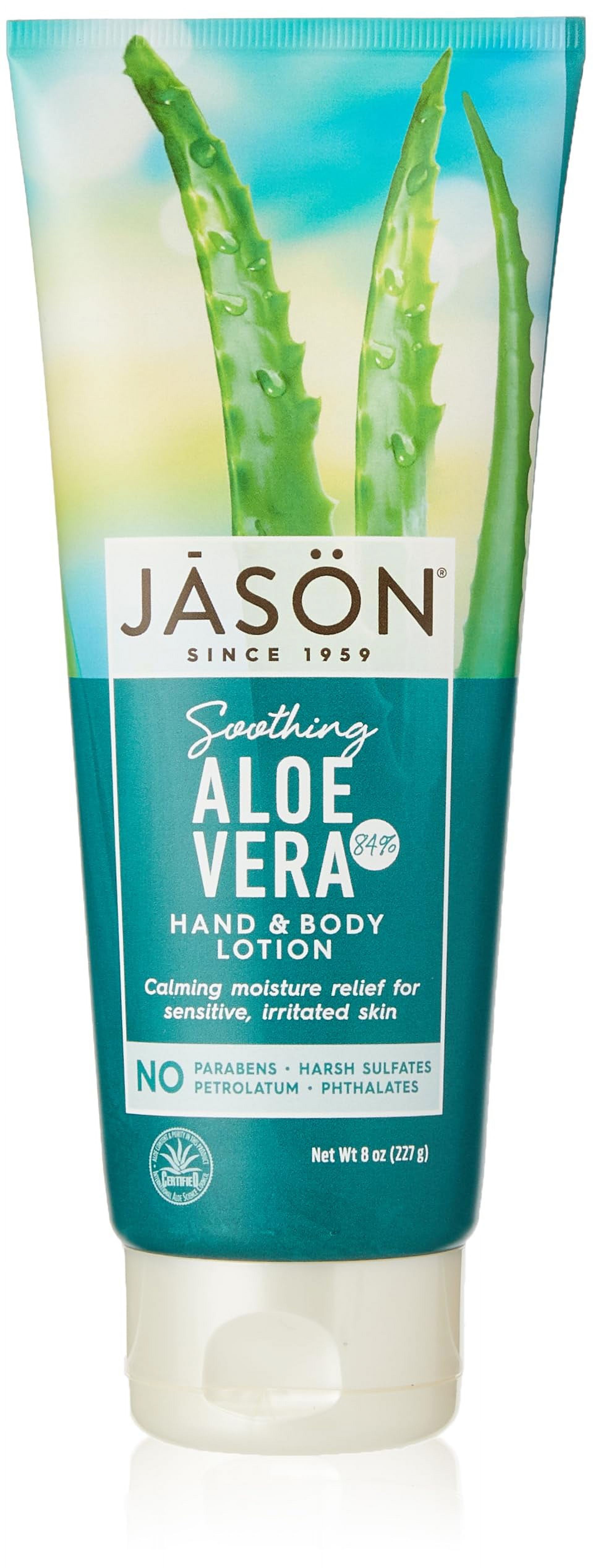 Jason Soothing Aloe Vera 84 Hand & Body Lotion 8 oz