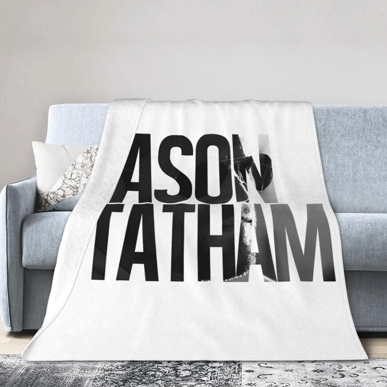 Jason Statham Fashion Personality Blanket Winter Super Soft Quilt Bed