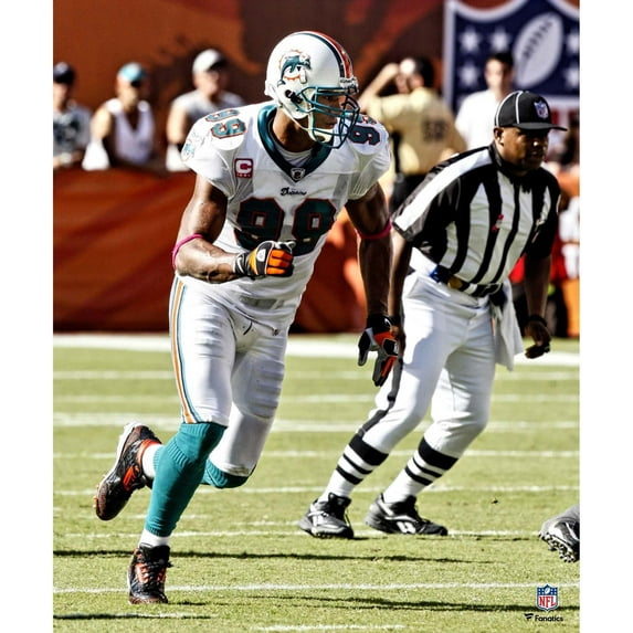 Jason Taylor Miami Dolphins Unsigned Action Photograph