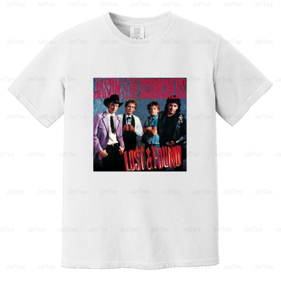 Jason & The Scorchers Lost & Found Vintage Retro Cowpunk Alt-Country Comfort Color T-Shirt Unisex, up to 4XL