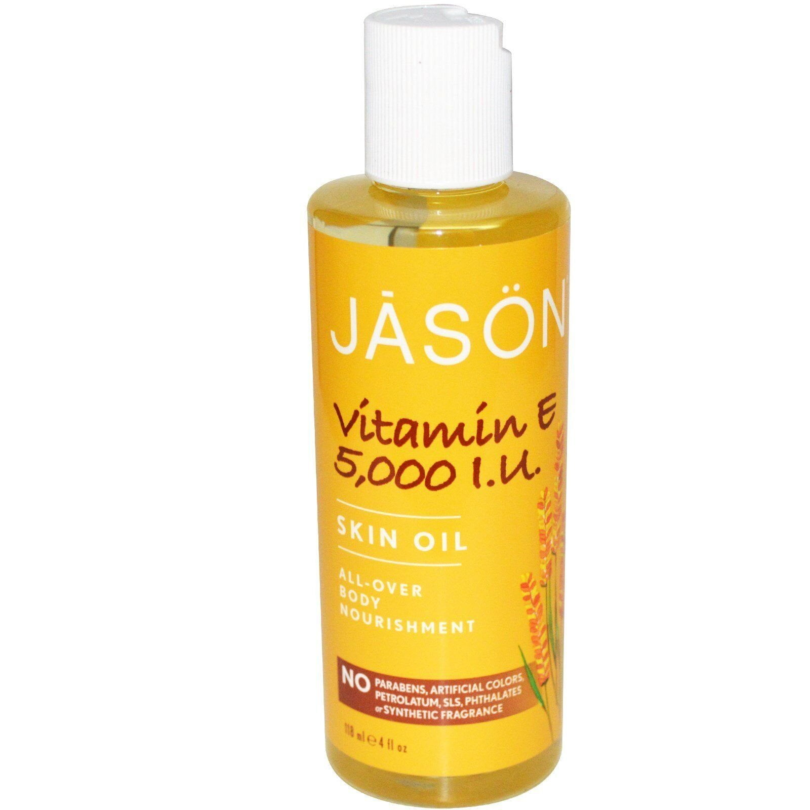 Jason Vitamin E Beauty Oil 4 oz (Pack of 2) - Walmart.com