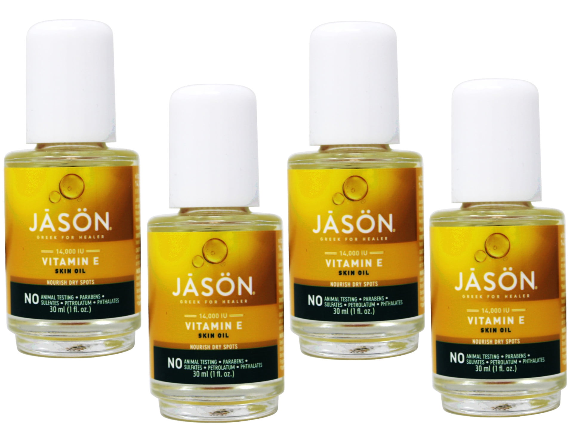 Jason Vitamin E Oil 14000 I.U. 1 oz Pack of 4