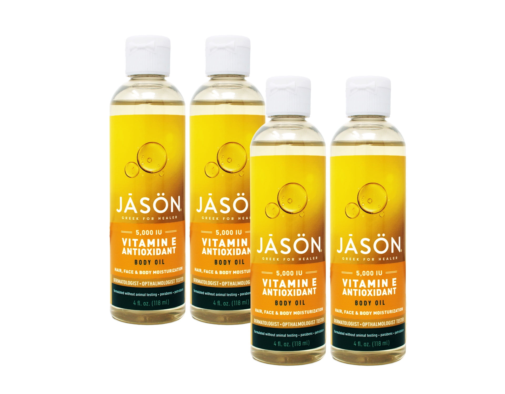 Jason Vitamin E Skin Oil 5000 IU 4 fl oz Pack of 4