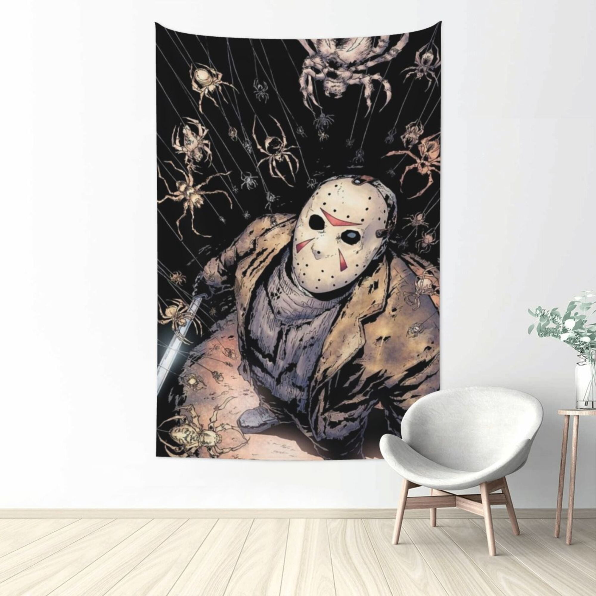 Jason Voorhees Anima Tapestry Movie Decoration Tapestry Tapestry ...