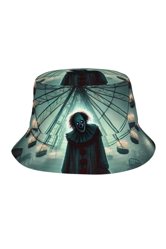 Jason Voorhees Bucket Hat Beach Sun Hat For Women Men, Beach Caps Reversible Lightweight Outdoor Cap For Beach Travel Headwear