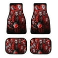 thumbnail image 1 of Jason Voorhees Car Floor Mats 4PC Set Anti Skid Vehicle Floor Mat Car Carpet for Front Rear Seats Universal Auto Interior Accessories, 1 of 8