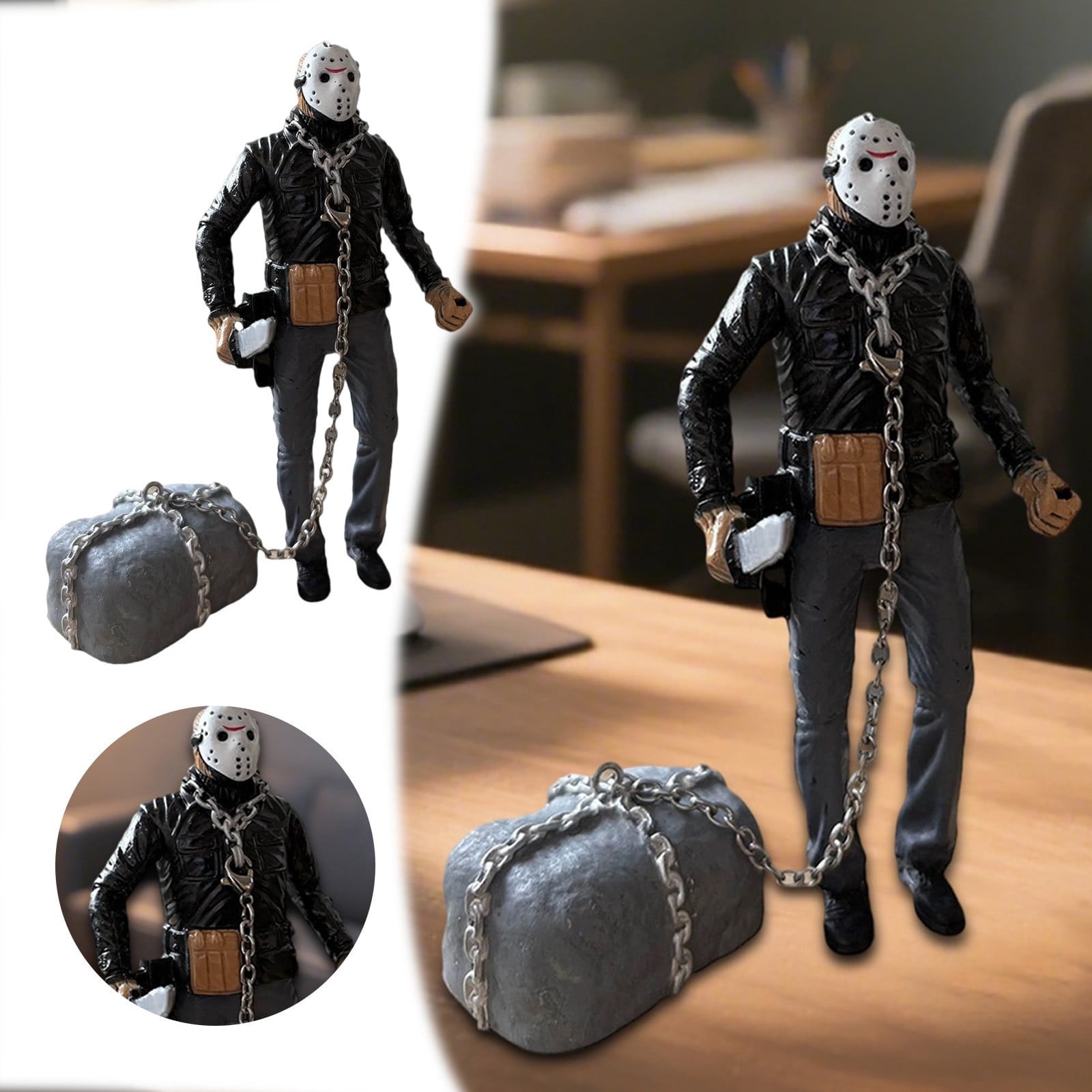 Jason Character Jason Voorhees Character Figurine Movie Friday The 13Th Peripheral Toy ...