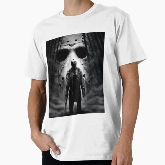 Jason Voorhees Friday The 13Th Horror Poster Art M T-Shirt S-5XL