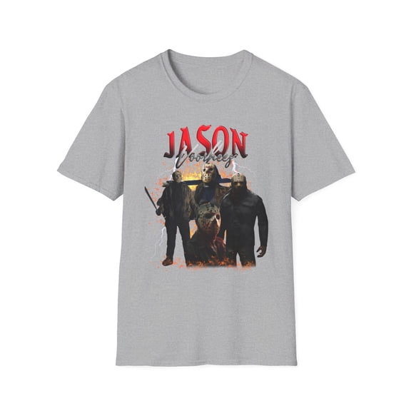 Jason Voorhees, Gildan Unisex Softstyle T-Shirt, Halloween Movie Tee, S-3XL