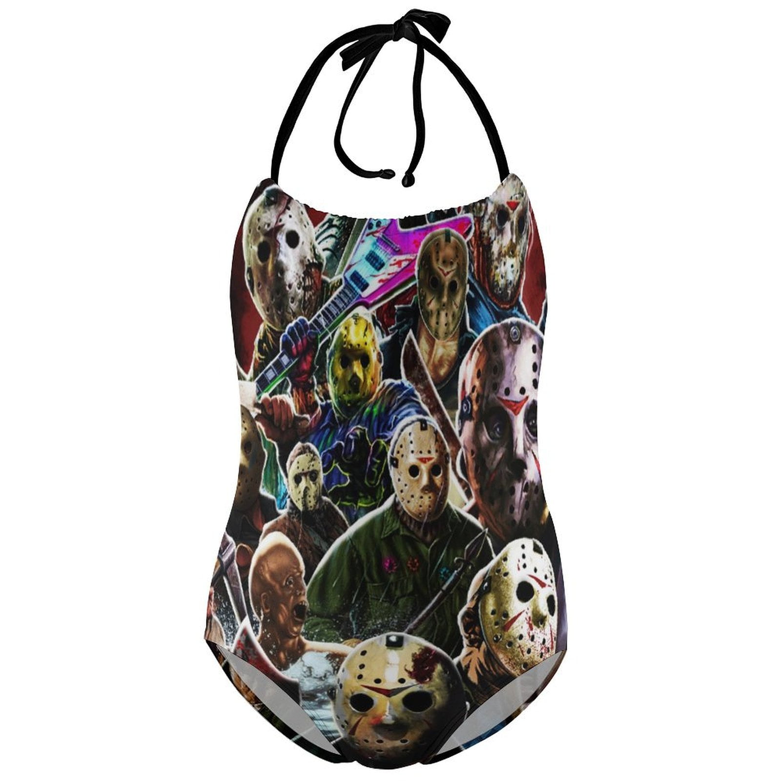 Jason Voorhees Girls One Piece Swimsuit Quick Dry Swimwear Print ...
