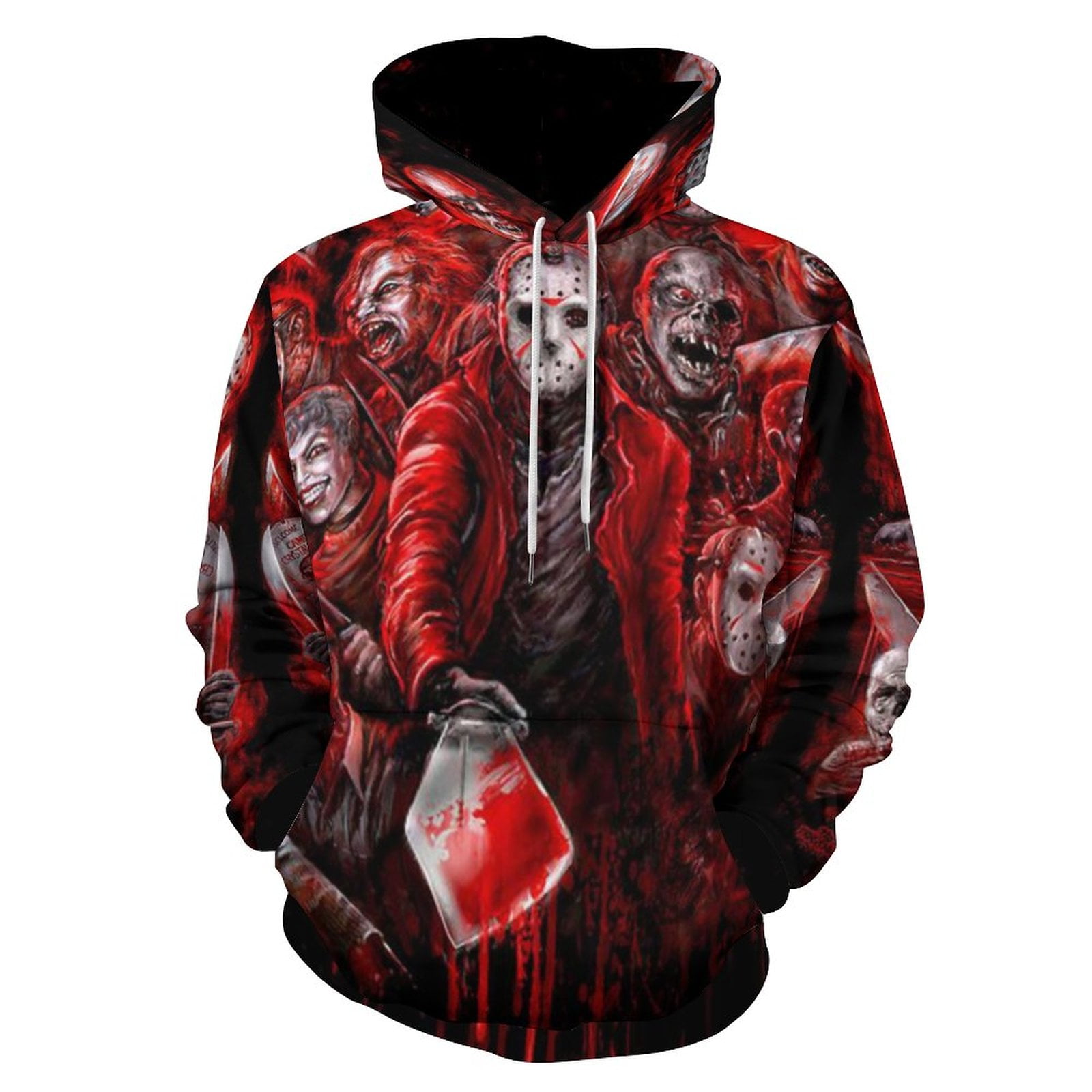 JASONJESSEE HOODED SWEATSHIRT サイズM Jason Voorhees Unisex Sweatshirts Fashion Sweater for Men Women