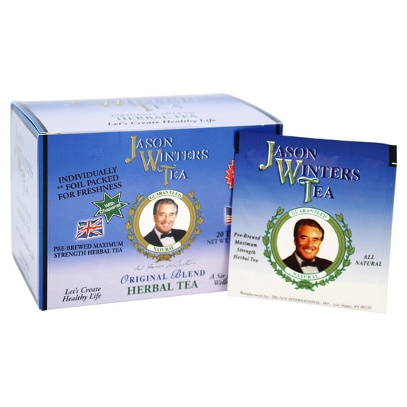 Jason Winters - Original Blend Tea with Chaparral - 20 Tea Bags