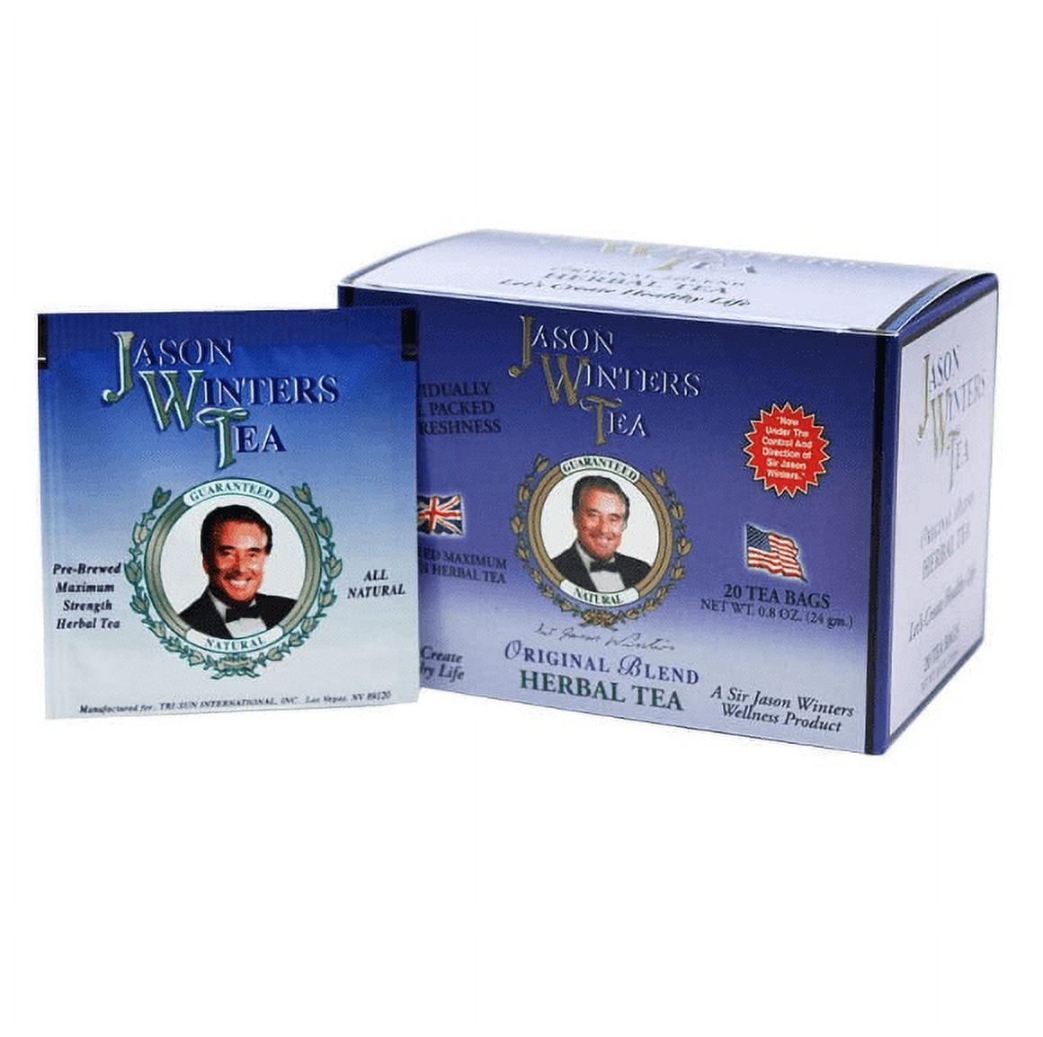 Jason Winters Tea Bags ORIGINAL BLEND with Sage 20 Tea Bags 