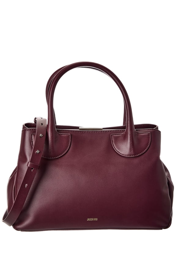 Leather Satchel, Red