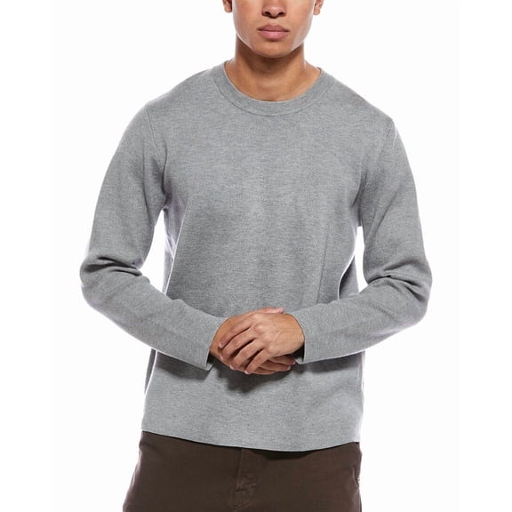 Jason Wu mens  Crewneck Sweater, s, Gray